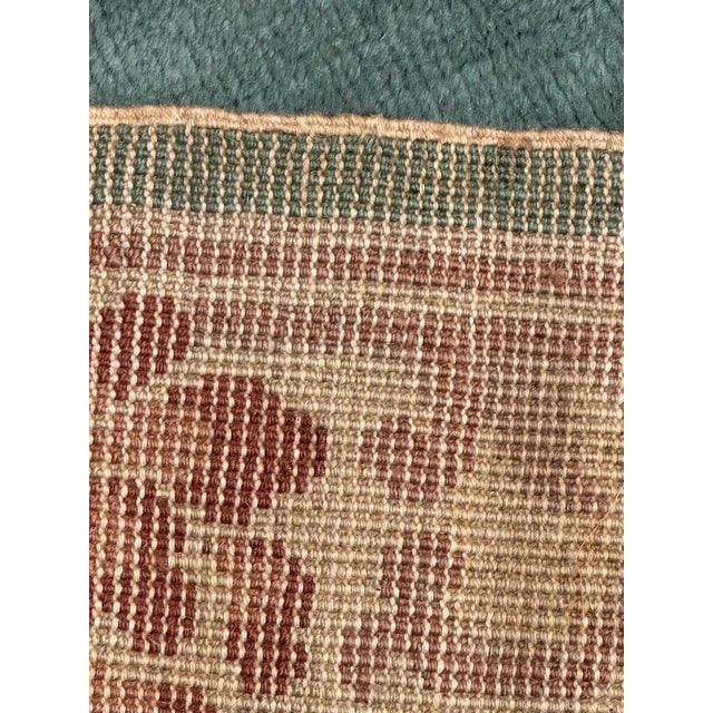 Small Chinese Art Deco Rug, 1960s For Sale - Image 12 of 13