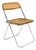 Plia Folding Chair with Vienna Cane by Giancarlo Piretti for Castelli, 1970s For Sale