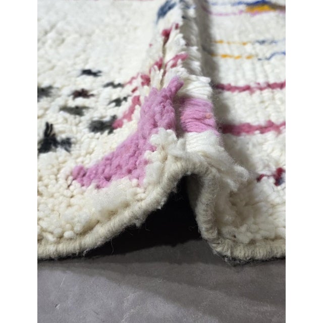 Moroccan Azilal Wool Rug - 13.1 X 9.5 Ft For Sale - Image 4 of 8