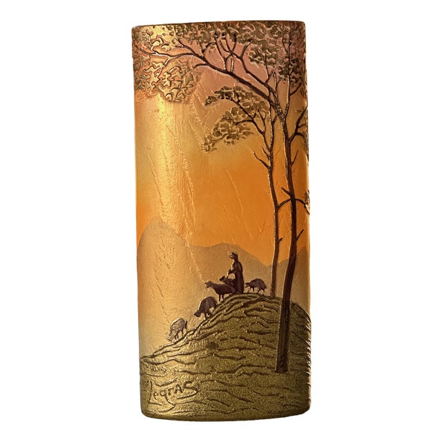 Antique Art Nouveau Vase, 1890s For Sale