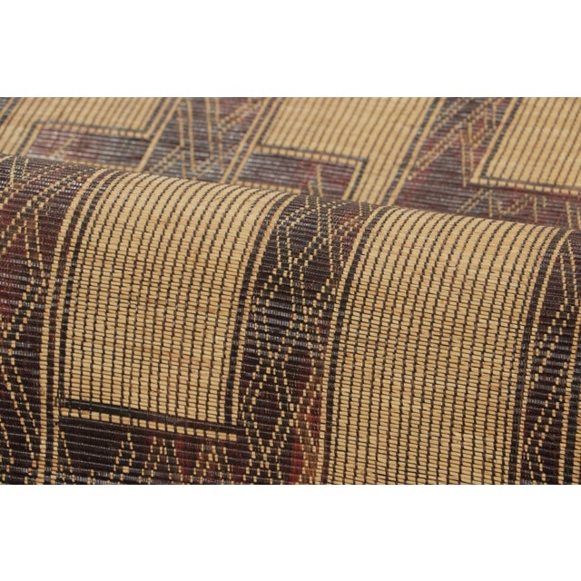 Vintage Tuareg Runner With Geometric Designs in Beige & Brown - Rug & Kilim For Sale In New York - Image 6 of 7