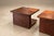 Brown Pair of Brazilian Modern Imbuia Side Tables with Open Lower Storage and Display Shelves, Casa Finland, Brazil, 1960s — Lot 1130 For Sale - Image 8 of 18