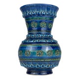 Vintage Ceramic Vase by Aldo Londi for Bitossi, 1970s For Sale