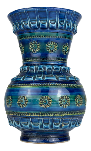Vintage Ceramic Vase by Aldo Londi for Bitossi, 1970s