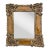 French Mid-Century Rectangular Ceramic Mirror Louis XIV For Sale