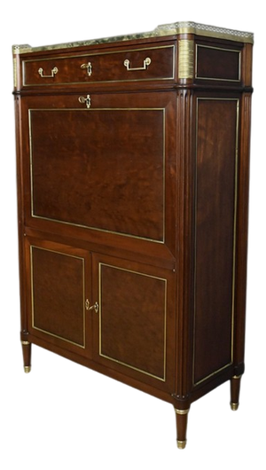 Louis XVI Mahogany Secretary, Late 18th Century