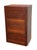 Antique Tiger Oak Three Drawer File Cabinet With Raised Panels by Globe Wernicke For Sale - Image 12 of 12