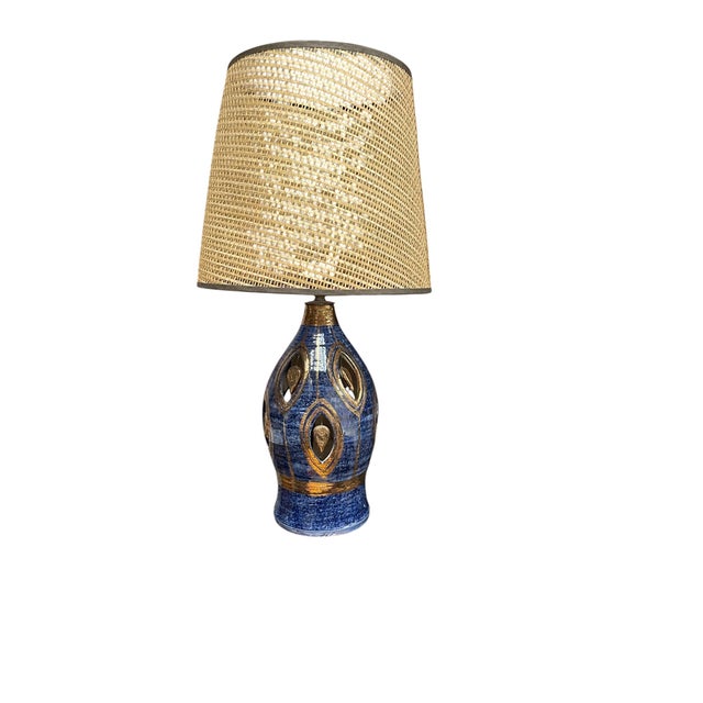 Ceramic Lamp by Georges Pelletier for Vallauris, 1970 For Sale - Image 10 of 10