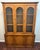 Vintage Drexel Palazzo China Cabinet With Arched Glass Doors For Sale - Image 12 of 12