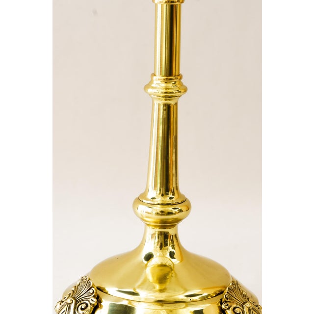 Antique Table Lamp with Cut Glass Shade, 1890s For Sale - Image 18 of 18