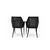 2010s McGuire - Baker Furniture Black Cane Dining Chairs, Set of Six, Milling Road For Sale - Image 5 of 9