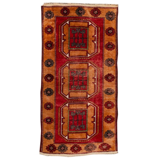 Mid 20th Century Vintage Persian Rug For Sale - Image 11 of 11