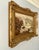 Wood Antique Seascape Oil on Canvas, Gilded Frame, Richard Dey De Ribcowsky 1909 For Sale - Image 7 of 8