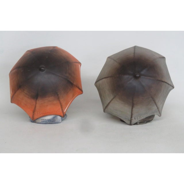 Goebel W Germany Hummel Large Figurines Pair of 2 Umbrella Girl and Boy 5207b For Sale - Image 10 of 16