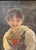 Modern Ludwig Siebert Blume, Young Girl in Traditional Costume, Oil Painting on Canvas, Framed For Sale - Image 3 of 11