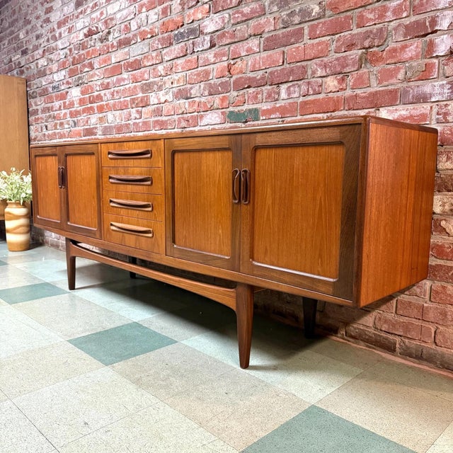 Mid-Century Modern Mid 20th Century G-Plan Fresco Long John Credenza, Attributed For Sale - Image 3 of 9