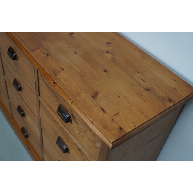 German Pine Apothecary Cabinet, 1930s For Sale - Image 11 of 18