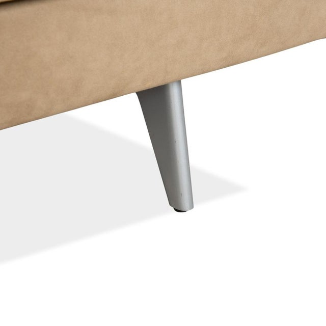 Khaki Fabric Nomad Two-Seater Sleeper Sofa with Manual Function from Ligne Roset For Sale - Image 5 of 13