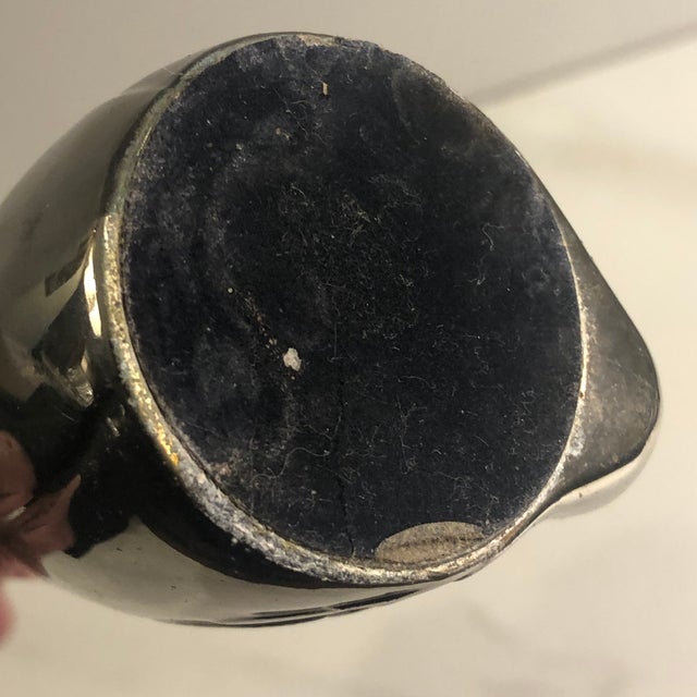 1950s Silverplate Swan Bud Vase For Sale - Image 4 of 7