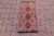 1980s Rustic Turkish Hand Knotted Ikat Colorful Kilim Rug For Sale - Image 9 of 9