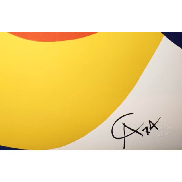 Barniff Flying Colors is part of a limited edition collection of six prints created by Alexander Calder in 1974, toward...