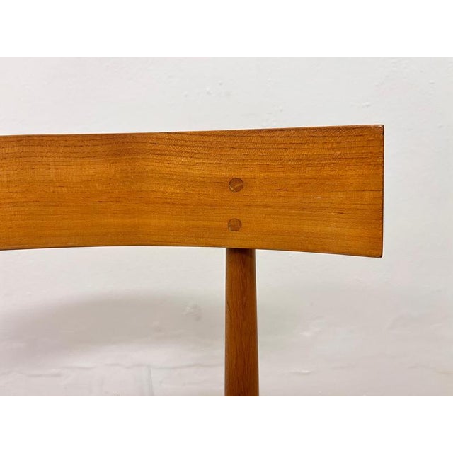 Wood Vintage Dining Chairs by Alan Fuchs, 1960s, Set of 6 For Sale - Image 7 of 11