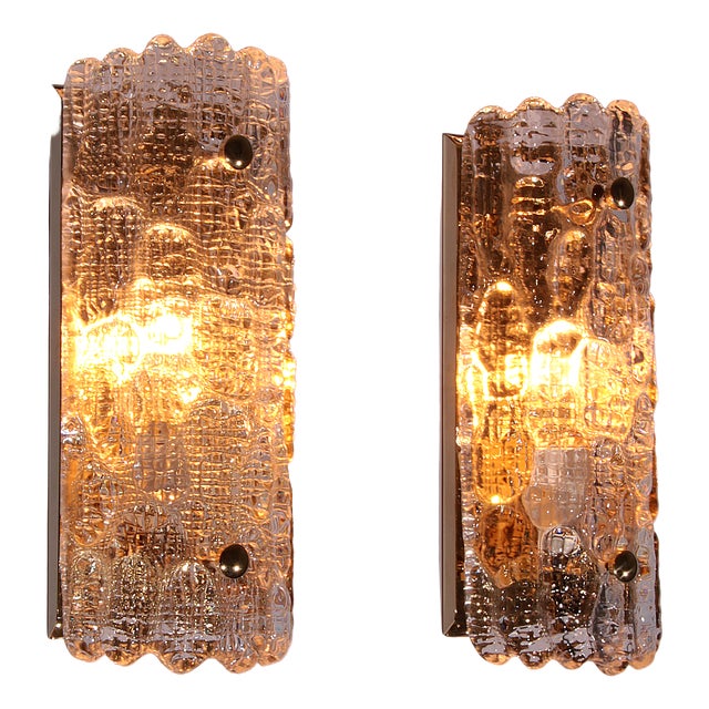 Wall Lamps by Carl Fagerlund for Lyfa, 1960, Set of 2 For Sale