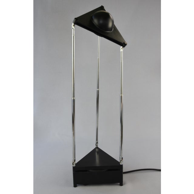 Metal Kandido Table Lamp by Ferdinand Alexander Porsche for Luci Italia, 1980s For Sale - Image 7 of 12