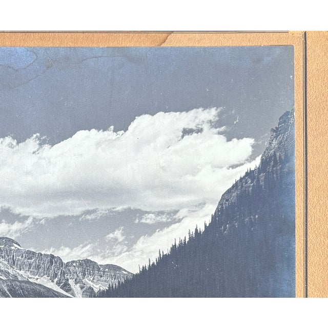 Early 20th Century Lake O’Hara, Canada, Vintage Photo, Yoko National Park, Canadian Rockies, Near Banff, Alberta For Sale - Image 5 of 10