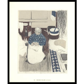 1974 Édouard Vuillard Collotype "La Cuisinière" (The Cook) For Sale