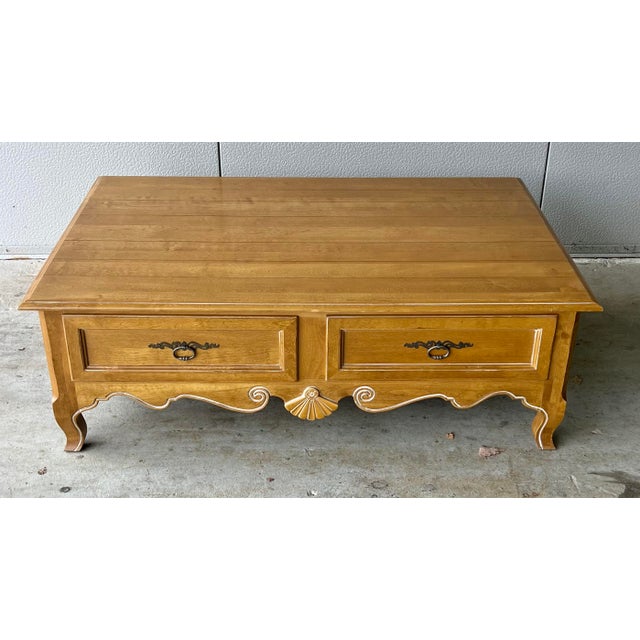 Ethan Allen Country French Coffee Table Chairish