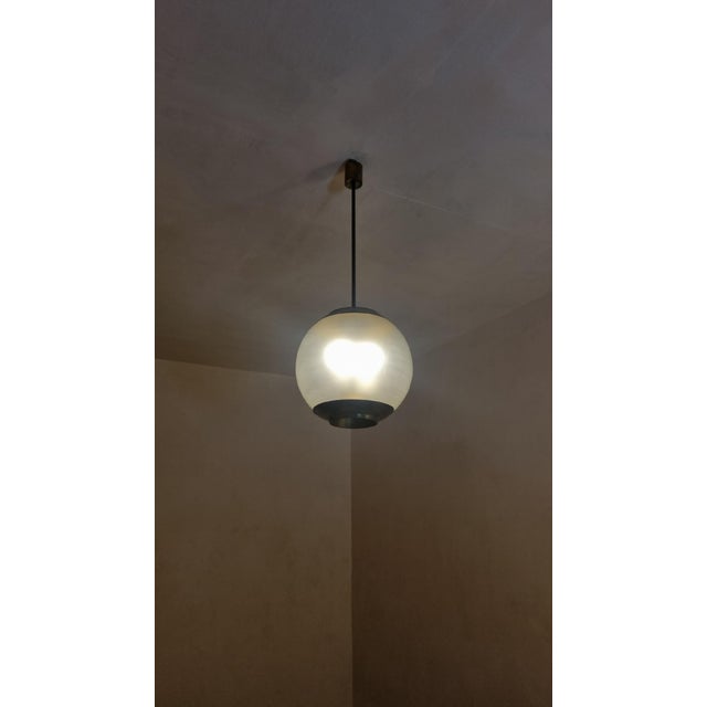 Large LS2 Ceiling Lamp by Luigi Caccia Dominioni for Azucena, 1952, in Very Good conditions. Designed 1950 to 1959 I have...