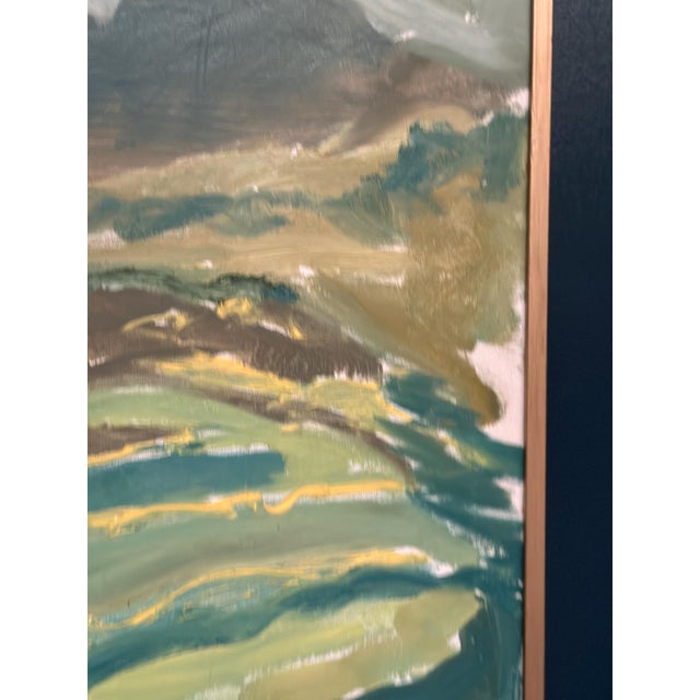 Lars Stocks, Landscape, 1971, Oil Painting on Panel, Framed For Sale - Image 7 of 18