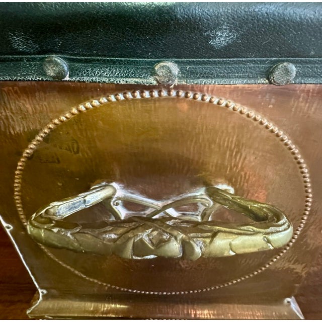 Campaign Early 20th Century English Copper and Brass Campaign-Style Storage Ottoman For Sale - Image 3 of 13