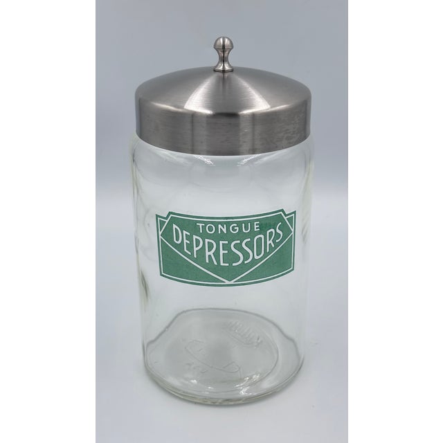 Discover a piece of medical history with this charming Vintage Kalon Profex Glass Apothecary Jar! Originally used for...