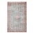 1970s Vintage Handmade Wool Cotton Green Area Rug For Sale