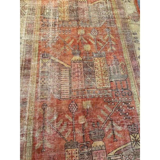 Mid 19th Century Antique Samarkand Rug For Sale In Los Angeles - Image 6 of 9
