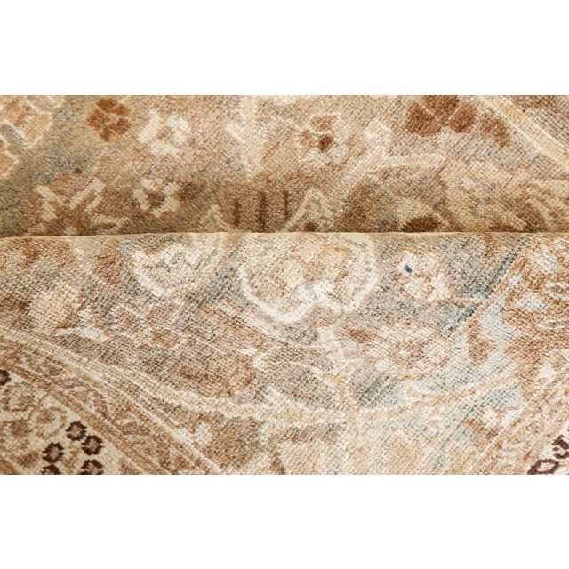 Persian Authentic Persian Tabriz Handmade Wool Rug For Sale - Image 3 of 10