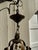 Hollywood Regency Vintage Four Light Hollywood Regency Floral Chandelier For Sale - Image 3 of 7