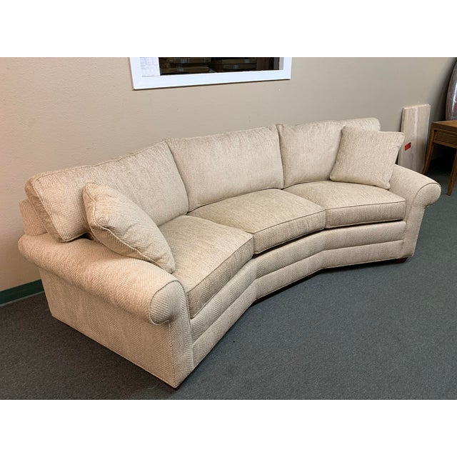 Ethan Allen Bennet Conversation Sofa Chairish