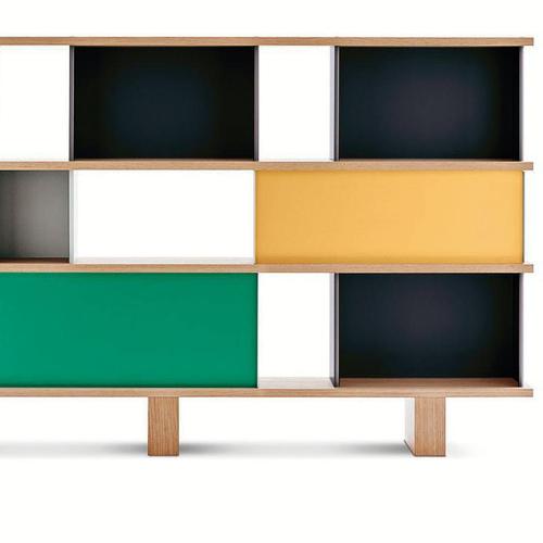 Shelving Unit model Nuage designed by Charlotte Perriand in 1952-56. Relaunched by Cassina in 2012. Manufactured by...
