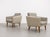 Gray Pair - Danish Mid Century Modern Teak + Wool Armchairs, C. 1960’s For Sale - Image 8 of 14
