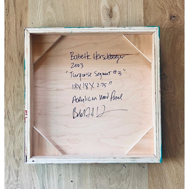 Babette Herschberger is a painter, she works intuitively to create minimal, abstract compositions which emphasize color,...