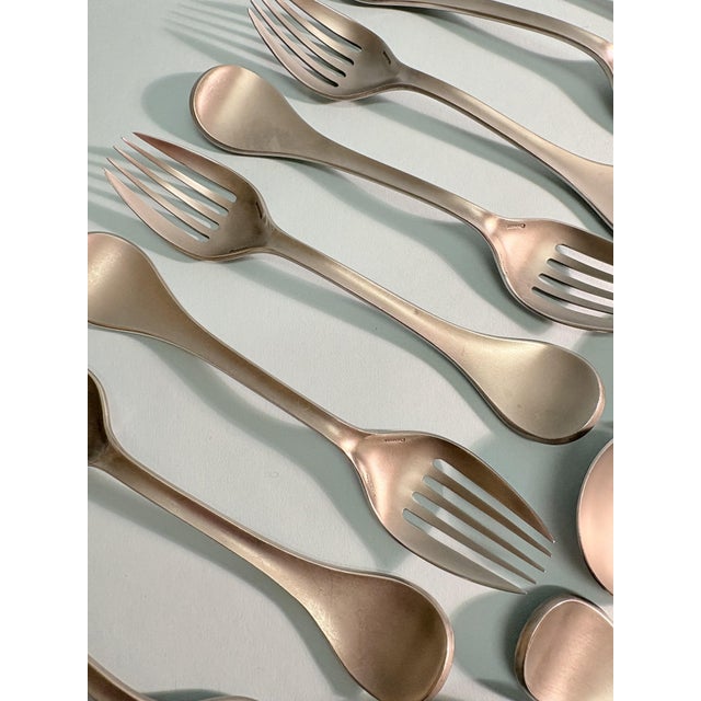 Designer Cutlery by Marc Held, 1975, Set of 32 For Sale - Image 11 of 15