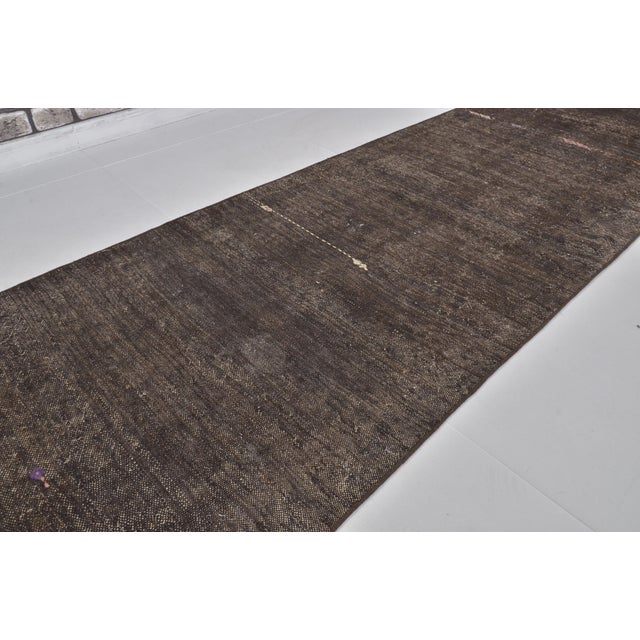 Vintage Anatolian Organic Kilim Runner For Sale - Image 4 of 10