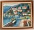 A superb vintage original oil painting of a Mediterranean coastal village. This stunning painting of the seas has amazing...