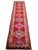 Hand-Knotted Kurdish Runner Rug . Tribal Herki Extra Long Runner Rug -2′10″ × 14′4″ For Sale - Image 4 of 16
