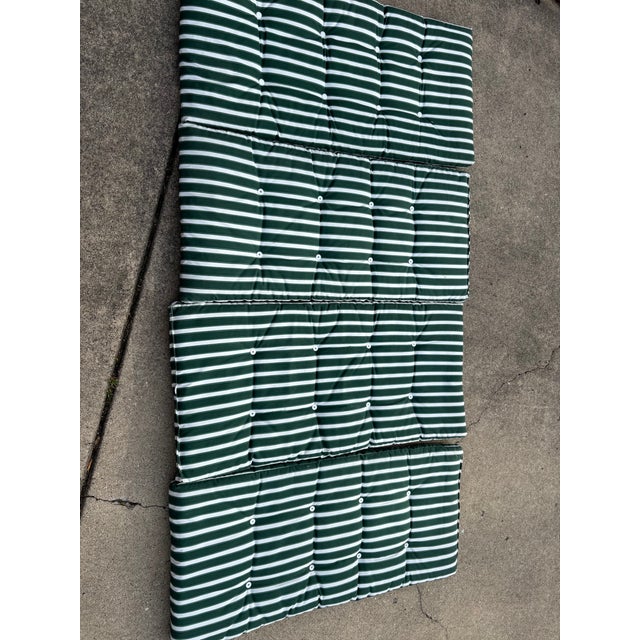 1960s Mid-Century Patio / Garden 4 Piece Set White Wrought Iron For Sale - Image 18 of 18