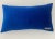 Quality designer, Rich and soft FirmaMenta Electric Blue velvet lumbar pillow. Brighten your room with colors and a luxe...