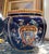 Renaissance Style Glazed Earthenware Cachepot with Heraldic Decoration from Gien For Sale - Image 5 of 8
